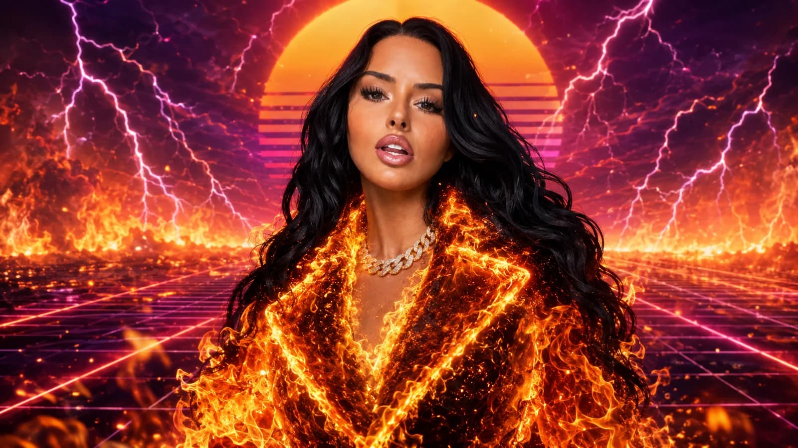 AI Ice Queen: Abigail Ratchford Anthem cover artwork