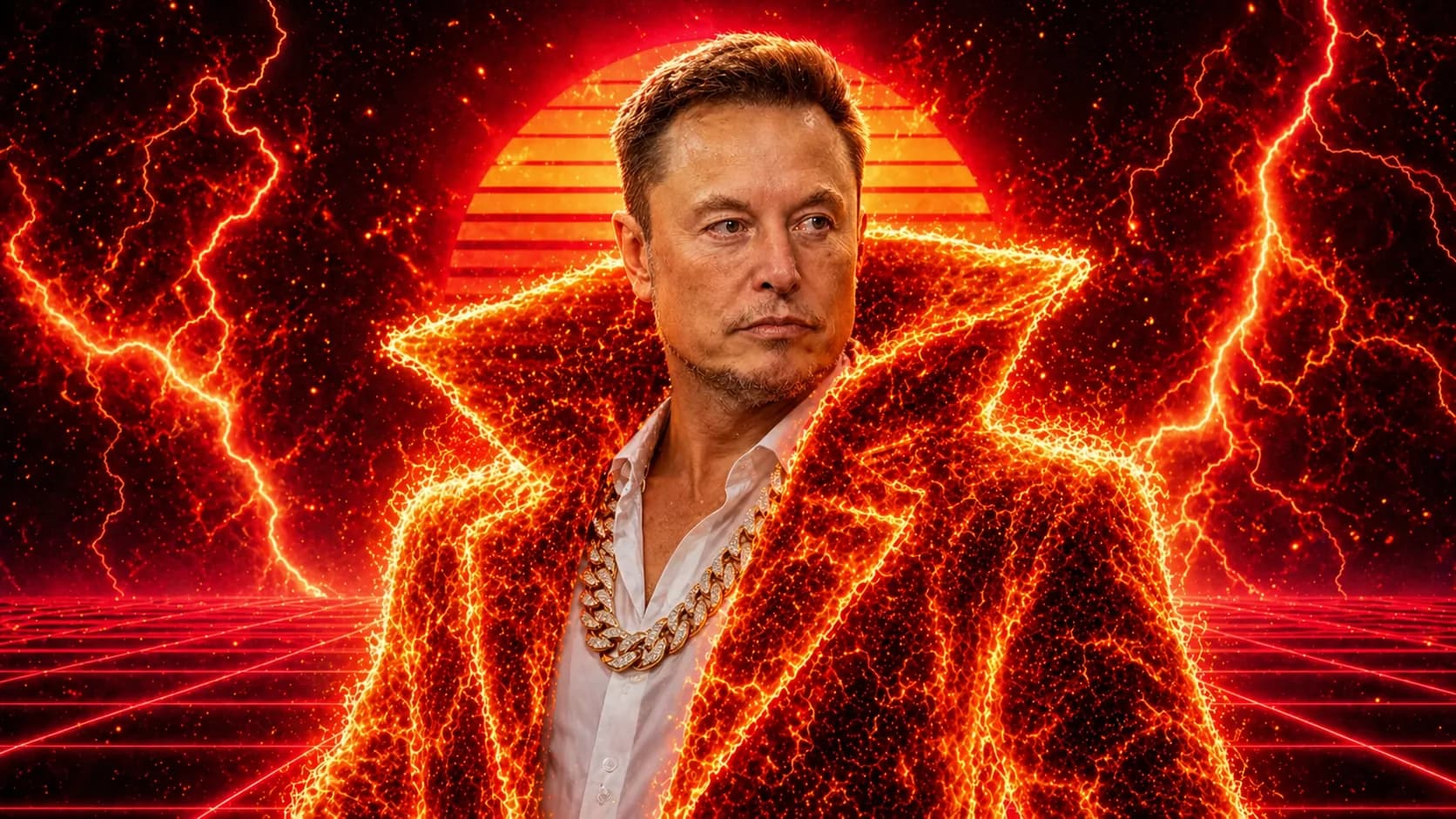 Elon Musk artwork