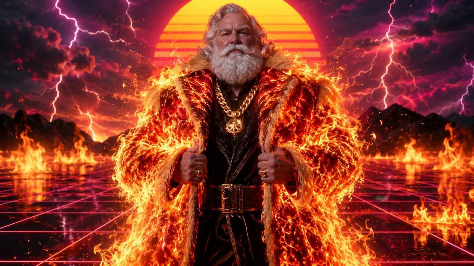 Santa is AI: Christmas Comedy Song cover artwork