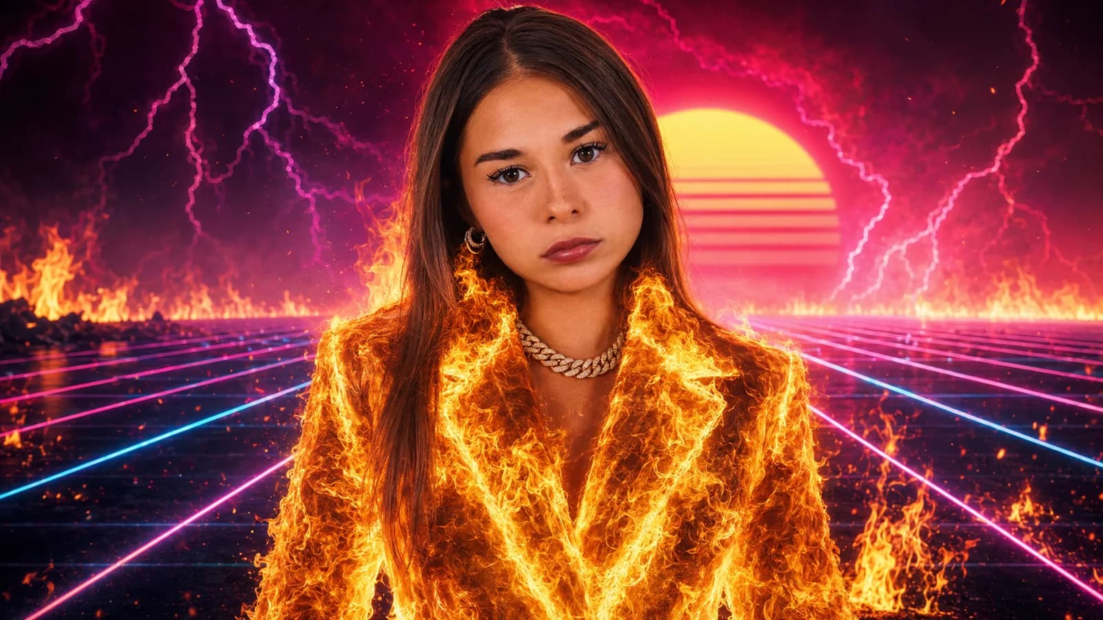 Runway Goddess: Sophie Rain Music Video cover artwork